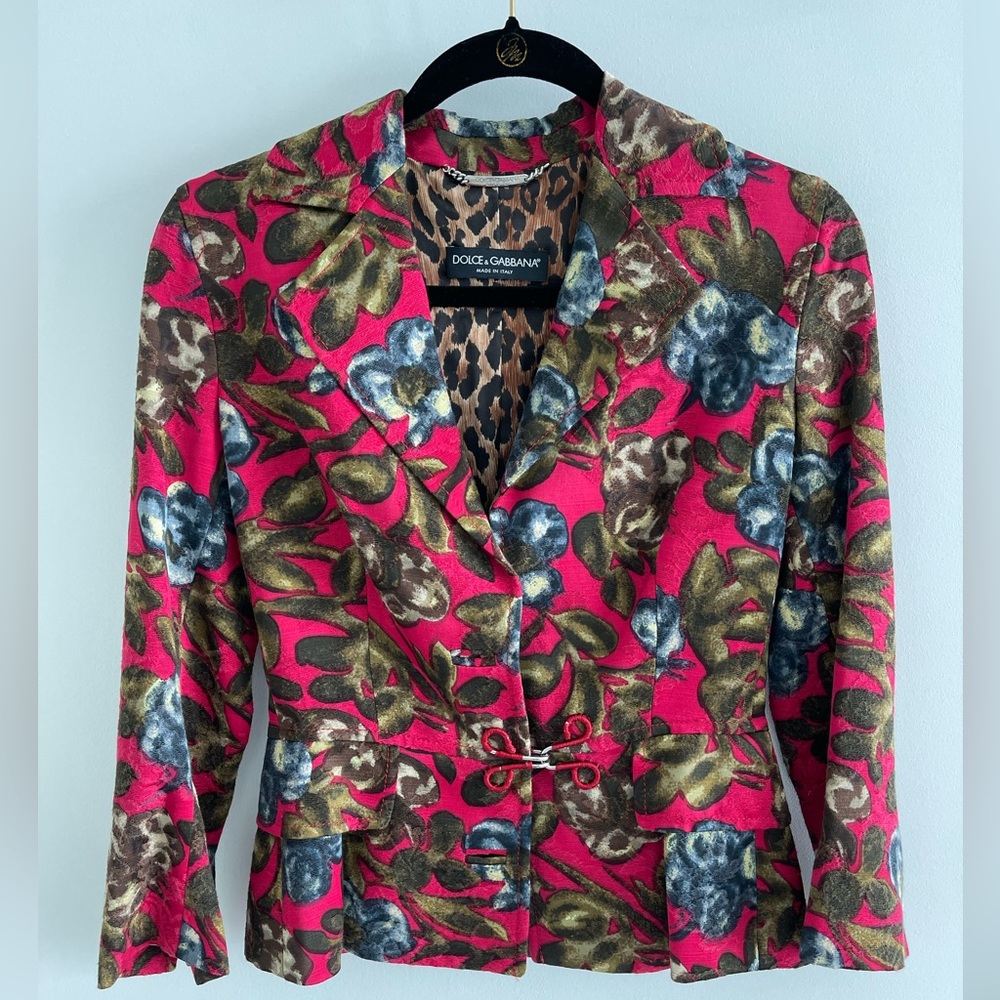 Dolce & Gabbana silk suit